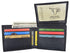 Cavelio Mens Premium Leather Slim Flap Up Card Id Holder Bifold Wallet 401153